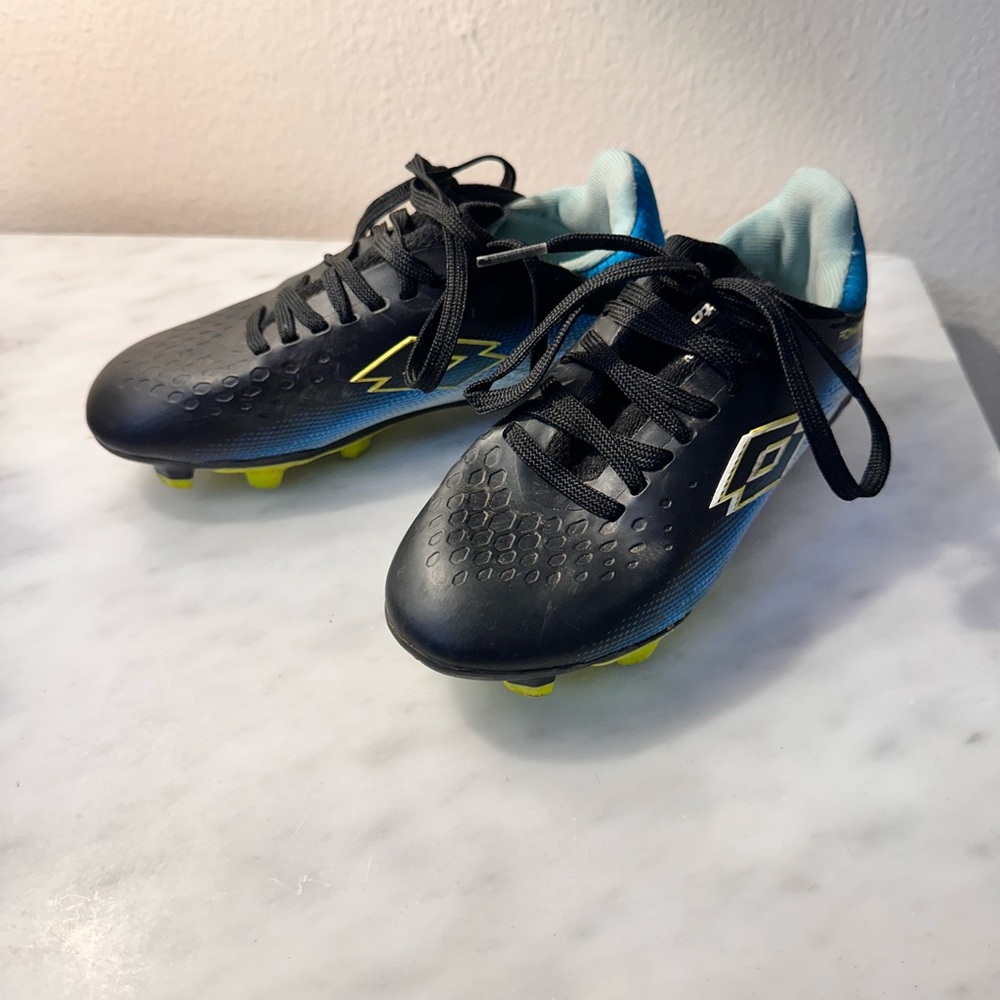 OTTO Kids Black and Yellow Sneakers